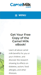 Mobile Screenshot of camelmilk.com